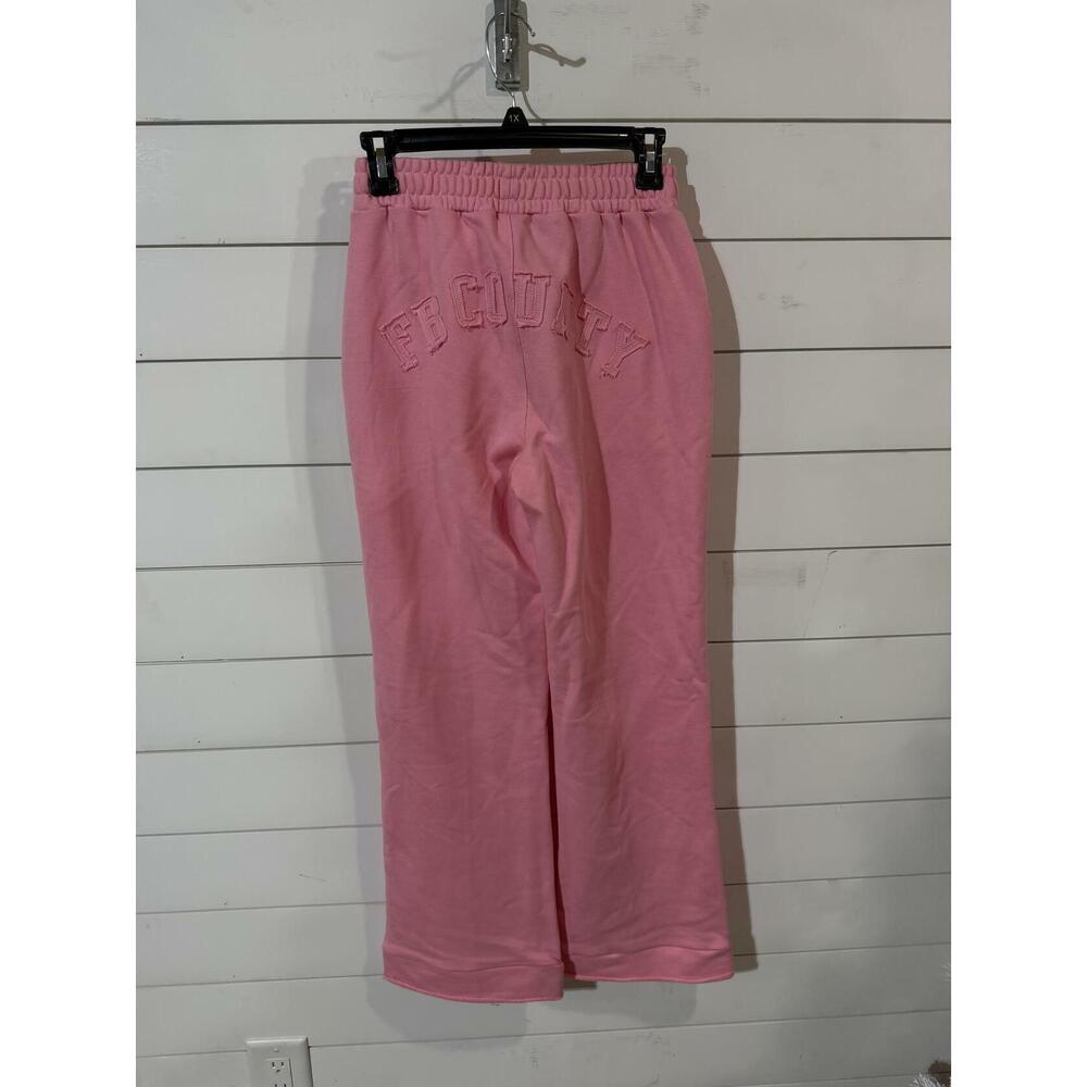 FB County French Terry Pink Women's Sweatpants XS - Picture 5 of 6